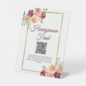 ブルゴーニュ金ゴールドフローラ秋結婚のハネムーン基金 台座サイン (正面)