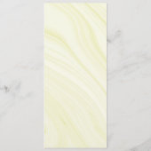 ブルゴーニュ金ゴールドフローラ結婚大理石 メニュー (裏面)