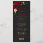 ブルゴーニュ金ゴールドフローラ黒 メニュー (正面)