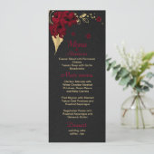 ブルゴーニュ金ゴールドフローラ黒 メニュー (スタンド正面)