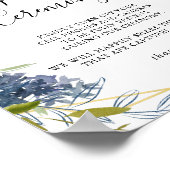 ブルゴーニュ金ゴールド幾何学的な非詰め式のサイン ポスター (角)