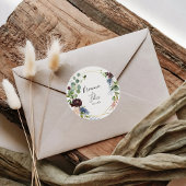 ブルゴーニュ金ゴールド幾何結婚封筒用シール スクエアシール