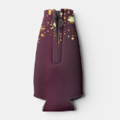 ブルゴーニュ金ゴールド星パーティーモノグラム名 ボトルクーラー (裏面)