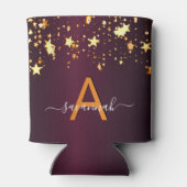 ブルゴーニュ金ゴールド星名パーティー 缶クーラー (裏面)