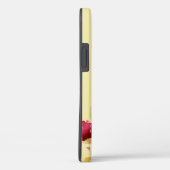 ブルゴーニュ金ゴールド秋開花モノグラム Case-Mate iPhoneケース (裏面 / 右)