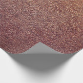 ブルゴーニュ金ゴールド赤面マルーンリネンバーラップ素朴 ラッピングペーパー (角)