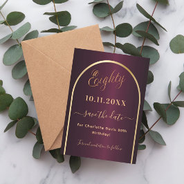 ブルゴーニュ金ゴールド3月80日 セーブザデート