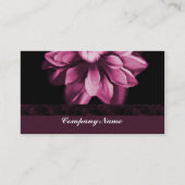 ブルゴーニュ開花名刺 名刺 (正面)