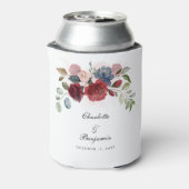 ブルゴーニュ開花素朴フローラ結婚披露宴 缶クーラー (缶裏面)