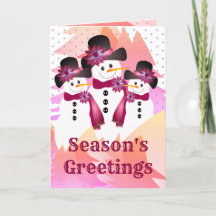 ブルゴーニュ雪だるまと水玉模様