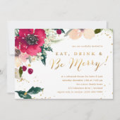 ブルゴーニュ食べ「ドリンク&ビーメリー」リハーサル・ディナー 招待状 (正面)