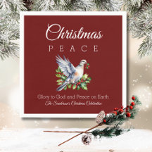 ブルゴーニュ鳩 クリスマスリース クリスチャン クリスマス