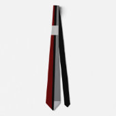 ブルゴーニュ黒線 ネクタイ (正面)