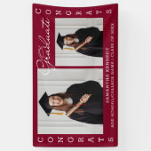 ブルゴーニュ2フォトコラージュおめでとうGrad 2023 横断幕 (縦)