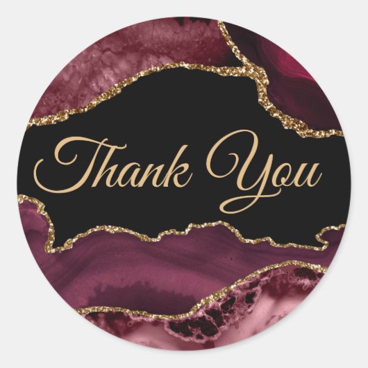 ブルゴーニュ・アガテありがとう ラウンドシール (正面)