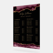 ブルゴーニュ・アガテ価格表アクリル記号 アクリルサイン (傾斜)