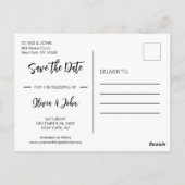 ブルゴーニュ・カップルのハート・フレーム結婚の写真 ポストカード (裏面)