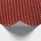 ブルゴーニュ&クラフトレトロクリスマス ラッピングペーパー (角)