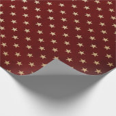 ブルゴーニュ&クラフトレトロクリスマス ラッピングペーパー (角)