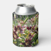 ブルゴーニュ・クレム・アジアのユリ、黄色のダユリ 缶クーラー (缶正面)