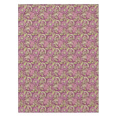 ブルゴーニュ&グリーンフローラダマスク テーブルクロス (正面)