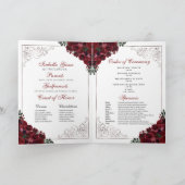 ブルゴーニュ&シルバーティアラキンセアニェラ計画 招待状 (内部)