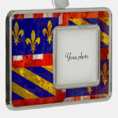 ブルゴーニュ シルバープレートフレームオーナメント (右)