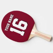 ブルゴーニュ・スポーティ・チーム・ジャージー 卓球ラケット (横)