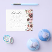 ブルゴーニュ&ダスティー赤面ピンク5フローラ詳細 チラシ (シングル)