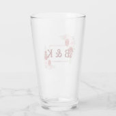 ブルゴーニュ&バラ結婚フローラ タンブラーグラス (裏面)