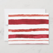 ブルゴーニュ·パンプキン·秋·イン·ラブウエディングRSVPカード サンキューカード (裏面)