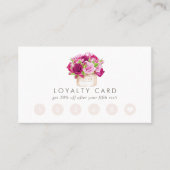 ブルゴーニュ&ピンクローズロイヤリティカード ロイヤリティカード (正面)