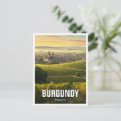 ブルゴーニュ・フランス旅行 ポストカード (スタンド正面)