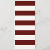 ブルゴーニュ・ブーケ | フローラ結婚式 プログラム (裏面)