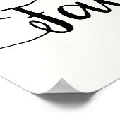 ブルゴーニュ・ブーケ |結婚式の引き出物 ポスター (角)