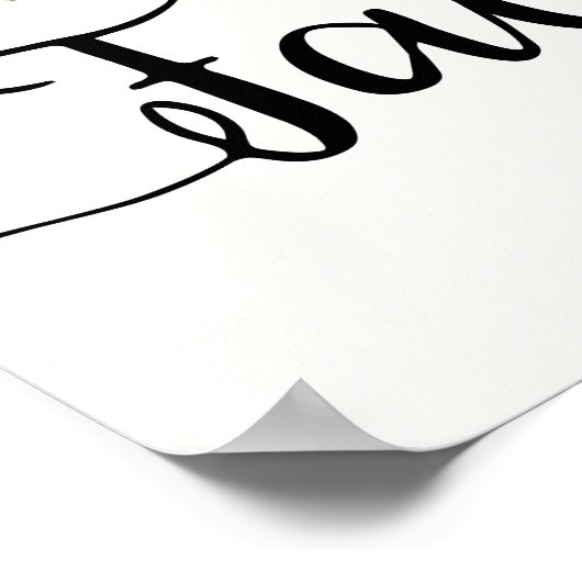 ブルゴーニュ・ブーケ |結婚式の引き出物 ポスター (角)