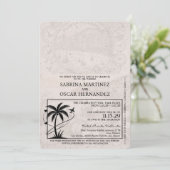 ブルゴーニュ・プエルタ・バラルタ結婚・パスポート 招待状 (スタンド正面)