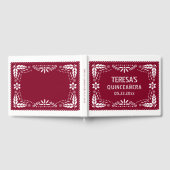 ブルゴーニュ，ホワイトパペルピカドメキシカンセアニラ ゲストブック (全面)