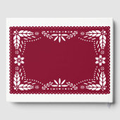 ブルゴーニュ，ホワイトパペルピカドメキシカンセアニラ ゲストブック (裏面)