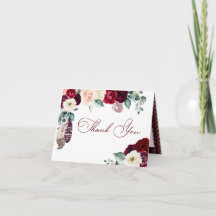 ブルゴーニュ・ボホ・ドリームキャッチャーサンキューカード