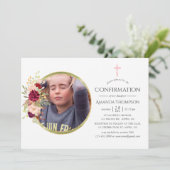 ブルゴーニュ・マルサラと赤面確認 招待状 (スタンド正面)