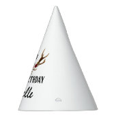 ブルゴーニュ・マルサラフローラ〔雄ジカの〕枝角5thバースデーパーティー パーティーハット (右)