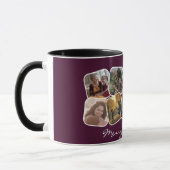 ブルゴーニュ・メリークリスマス10写真コラージュ マグカップ (左)