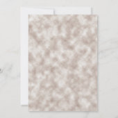 ブルゴーニュ・ラストオレンジフローラ女子40歳の誕生日 招待状 (裏面)