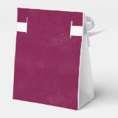 ブルゴーニュ&レッドローゼスブランチリース結婚ズ フェイバーボックス (裏面サイド)