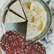 ブルゴーニュ・レッド金ゴールド50結婚周年