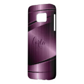 ブルゴーニュ – レッド金属組織 Case-Mate SAMSUNG GALAXYケース (裏面左)