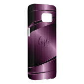 ブルゴーニュ – レッド金属組織 Case-Mate SAMSUNG GALAXYケース (裏面/右)