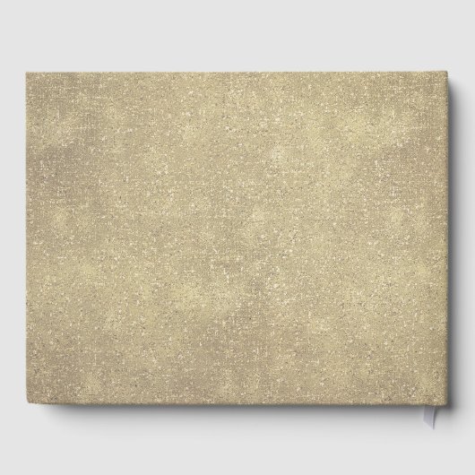 ブルゴーニュ・レッド・ネイビー素朴フローラの結婚ゲストブック ゲストブック (裏面)