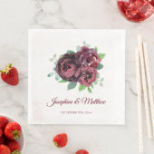 ブルゴーニュ・ローズ・ブーケ結婚ーズ (インサイチュ)